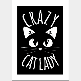 Crazy Cat Lady Fur Mom Mother'S Day Christmas Birthday Posters and Art